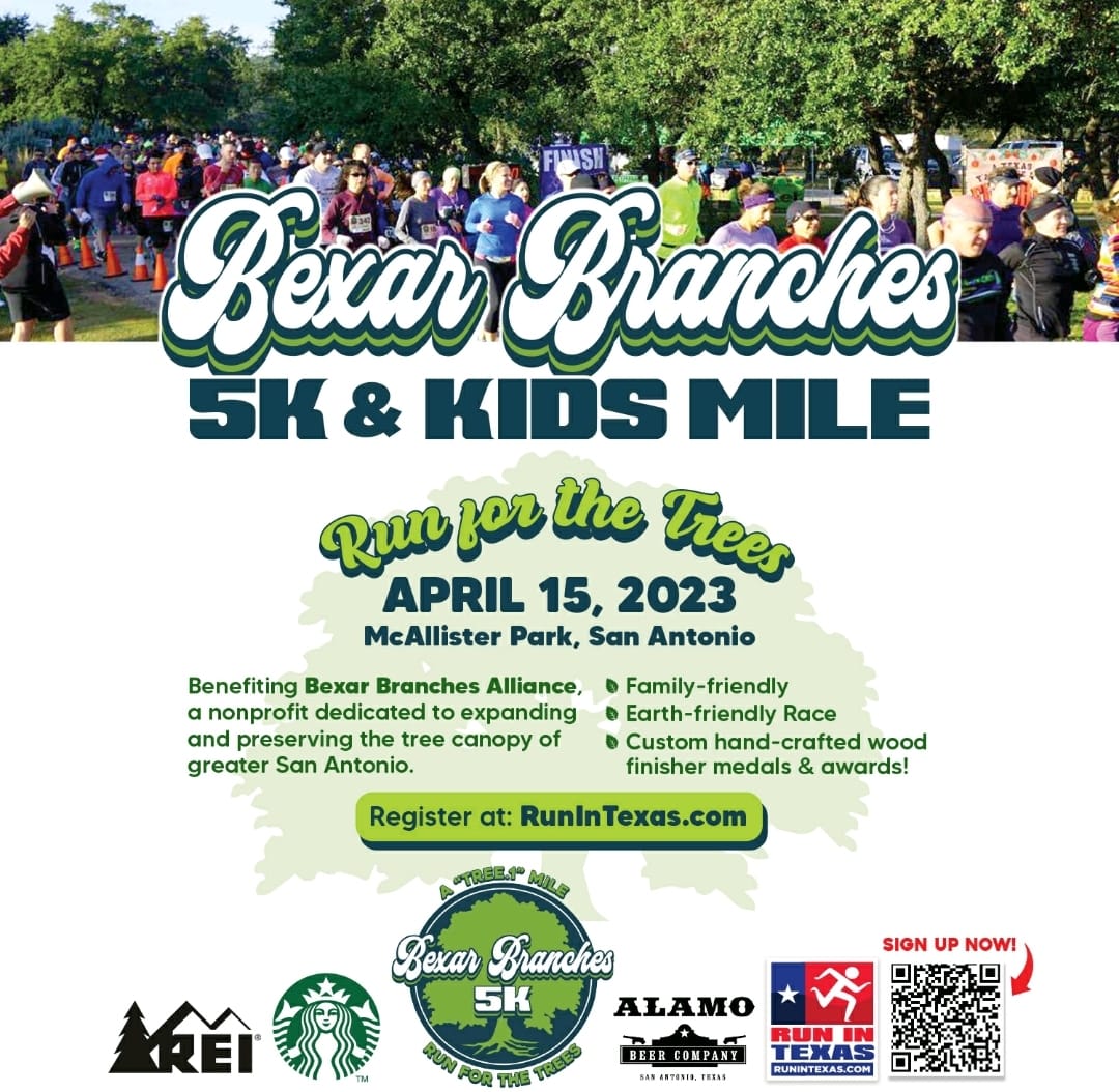 Bexar Branches 5K A "Tree.1" Mile & Kids Run for the Trees AACOG